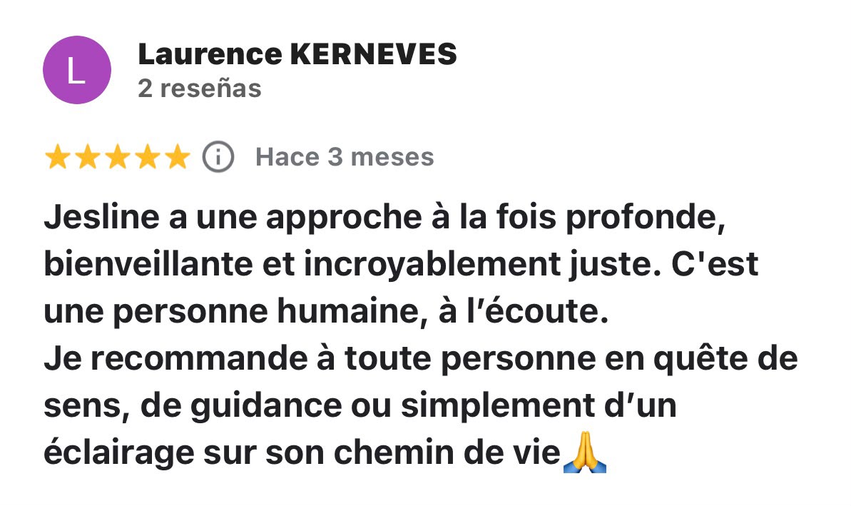Avis de Laurence Kerneves
