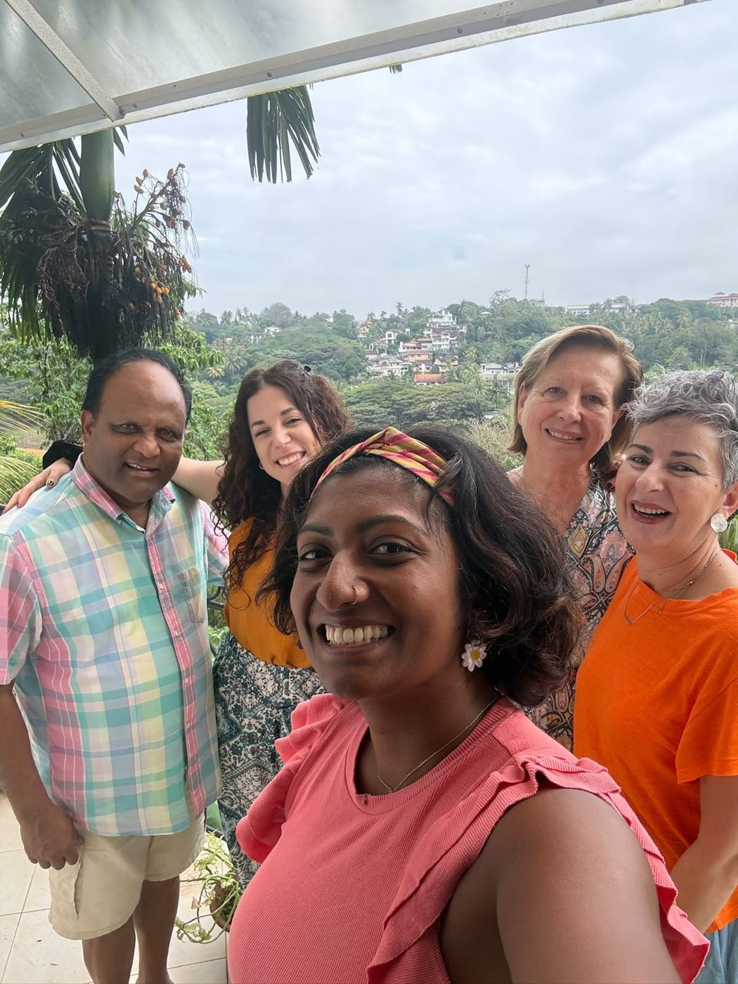 Le groupe de la 2ème édition à Kandy